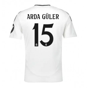 Real Madrid Arda Guler #15 Domaci Dres 2024-25 Kratak Rukavima